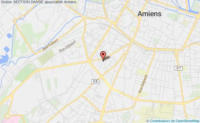 plan association Section Danse Amiens