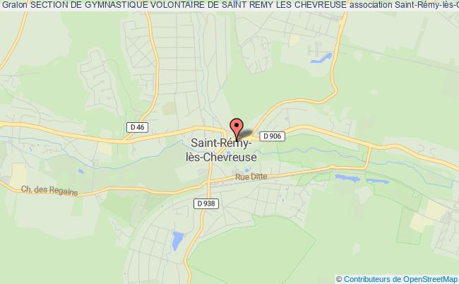 plan association Section De Gymnastique Volontaire De Saint Remy Les Chevreuse Saint-Rémy-lès-Chevreuse