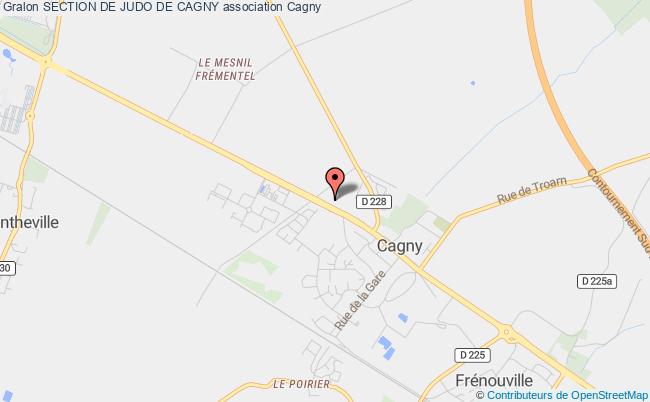plan association Section De Judo De Cagny Cagny