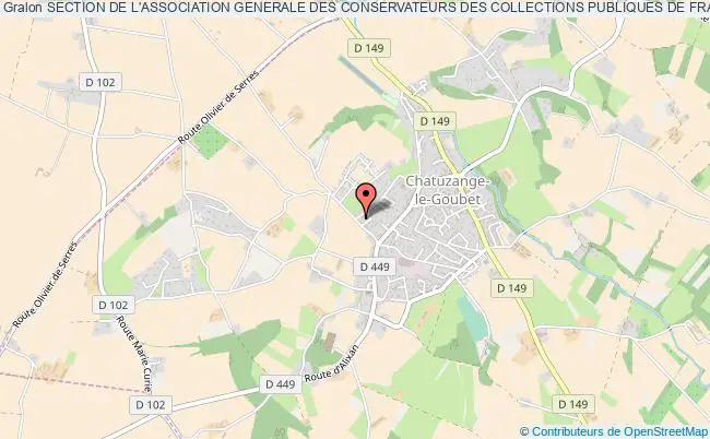 plan association Section De L'association Generale Des Conservateurs Des Collections Publiques De France Pour La Region De Basse Normandie Caen
