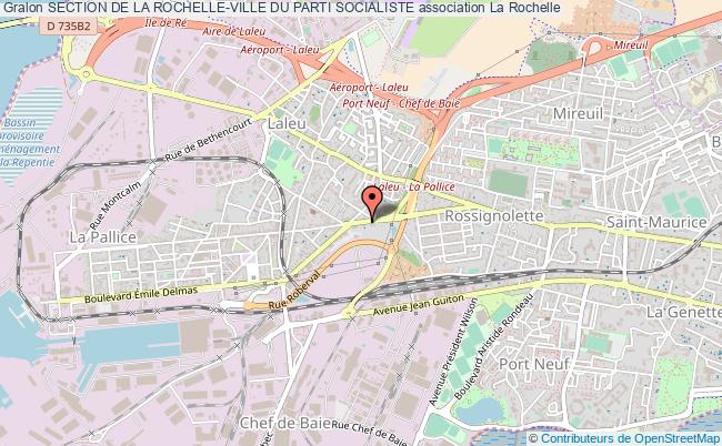 plan association Section De La Rochelle-ville Du Parti Socialiste La    Rochelle