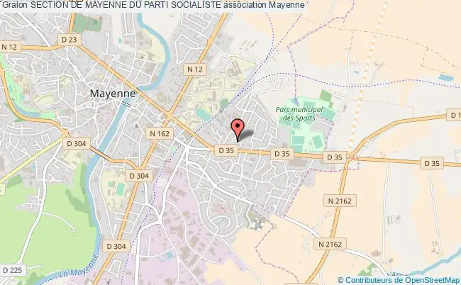 plan association Section De Mayenne Du Parti Socialiste Mayenne