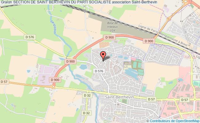 plan association Section De Saint Berthevin Du Parti Socialiste Saint-Berthevin