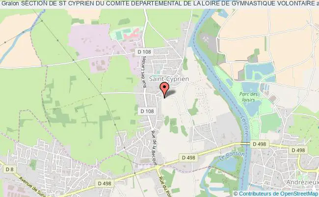 SECTION DE ST CYPRIEN DU COMITE DEPARTEMENTAL DE LA LOIRE DE GYMNASTIQUE VOLONTAIRE