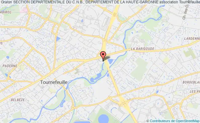 plan association Section Departementale Du C.n.b., Departement De La Haute-garonne Tournefeuille