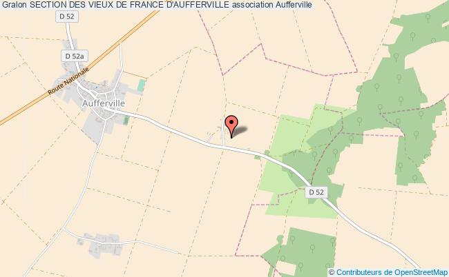 plan association Section Des Vieux De France D'aufferville Aufferville
