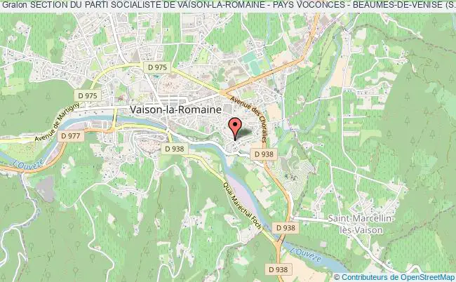SECTION DU PARTI SOCIALISTE DE VAISON-LA-ROMAINE - PAYS VOCONCES - BEAUMES-DE-VENISE (S.P.S.P.V.)