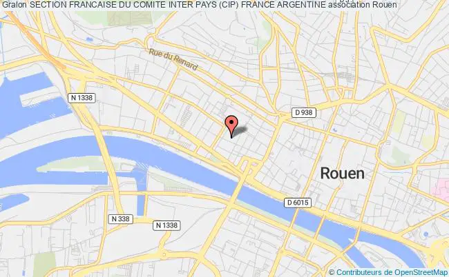 plan association Section Francaise Du Comite Inter Pays (cip) France Argentine Rouen
