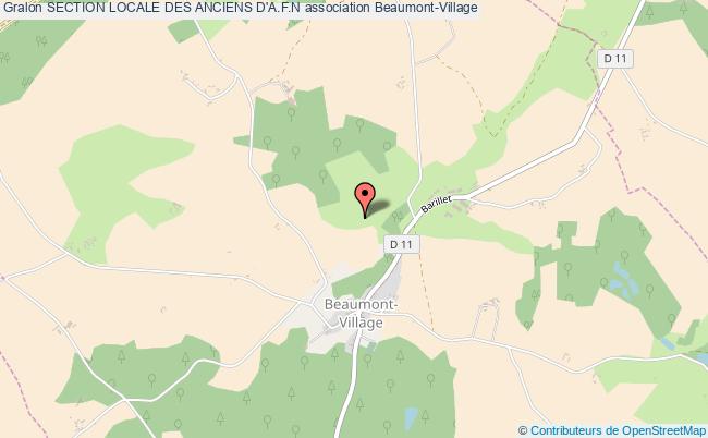 plan association Section Locale Des Anciens D'a.f.n Beaumont-Village