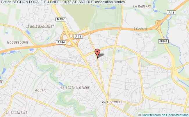 plan association Section Locale Du Cnef Loire-atlantique Nantes