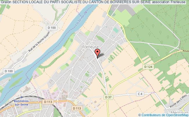plan association Section Locale Du Parti Socialiste Du Canton De Bonnieres Sur Seine Freneuse