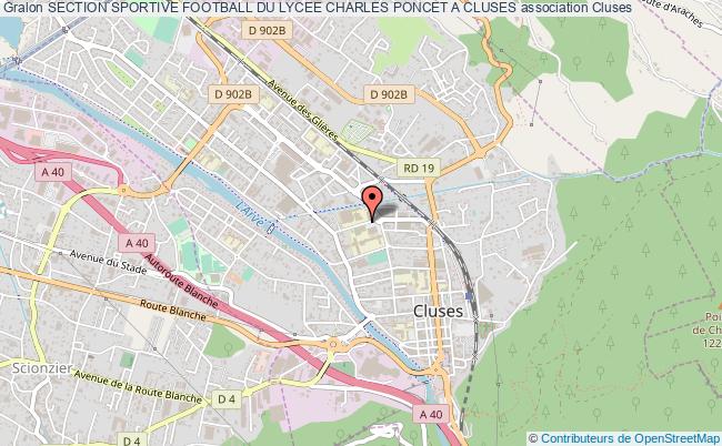 SECTION SPORTIVE FOOTBALL DU LYCEE CHARLES PONCET A CLUSES