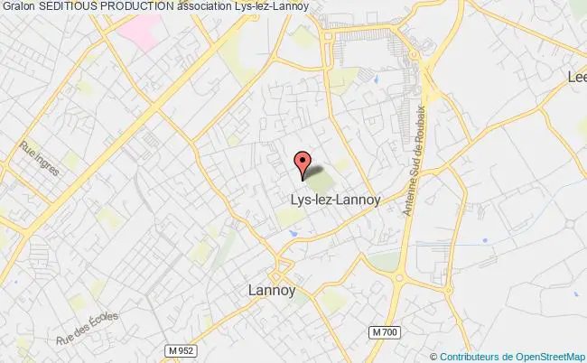 plan association Seditious Production Lys-lez-Lannoy