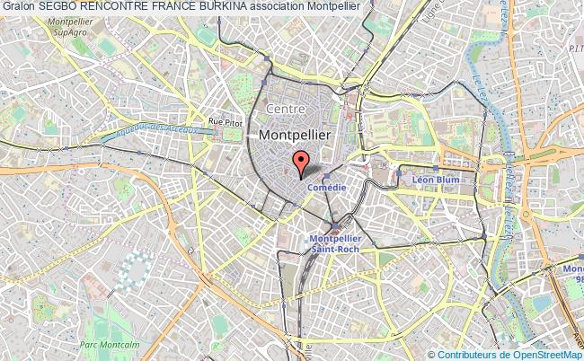 plan association Segbo Rencontre France Burkina Montpellier
