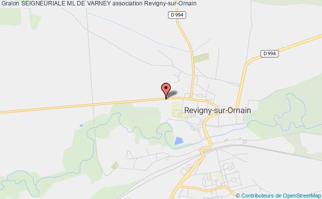 plan association Seigneuriale Ml De Varney Revigny-sur-Ornain