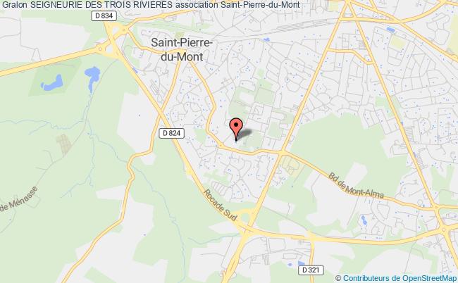 plan association Seigneurie Des Trois Rivieres Saint-Pierre-du-Mont