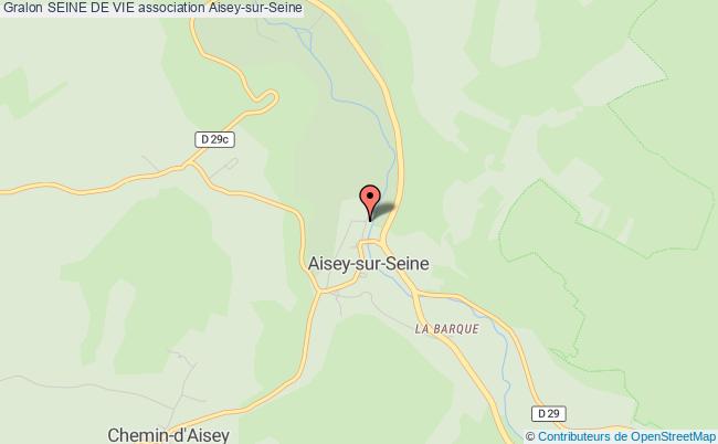 plan association Seine De Vie Aisey-sur-Seine