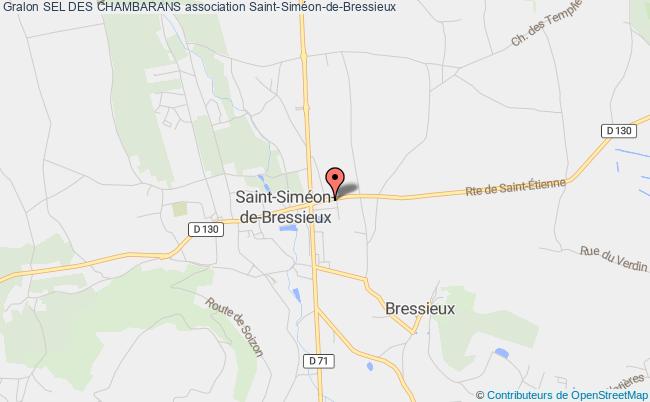 plan association Sel Des Chambarans Saint-Siméon-de-Bressieux