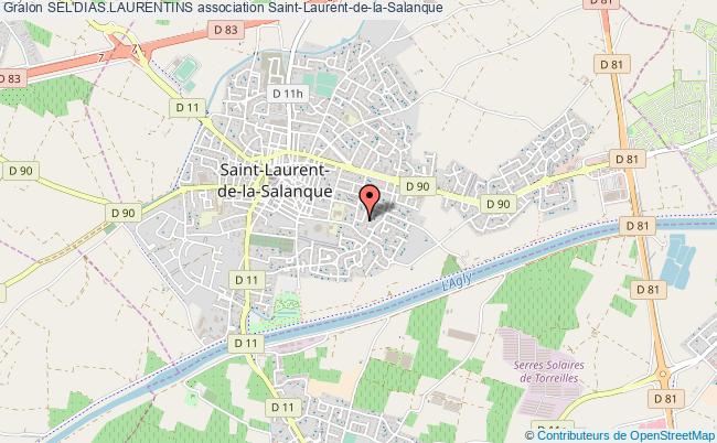 plan association Sel'dias.laurentins Saint-Laurent-de-la-Salanque