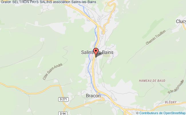 plan association Sel'thon Pays Salins Salins-les-Bains
