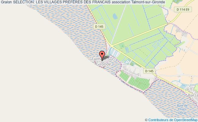 plan association SÉlection: Les Villages PrÉfÉrÉs Des Francais Talmont-sur-Gironde