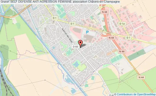 plan association Self Defense Anti Agression Feminine Châlons-en-Champagne