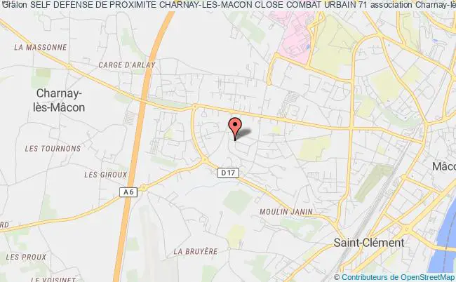 plan association Self Defense De Proximite Charnay-les-macon Close Combat Urbain 71 Charnay-lès-Mâcon