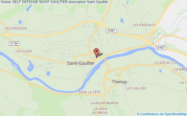 plan association Self Defense Saint Gaultier Saint-Gaultier