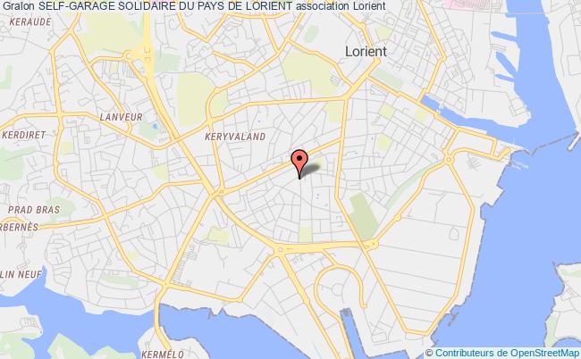 plan association Self-garage Solidaire Du Pays De Lorient Lorient
