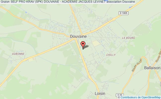plan association Self Pro Krav (spk) Douvaine - Academie Jacques Levinet Douvaine