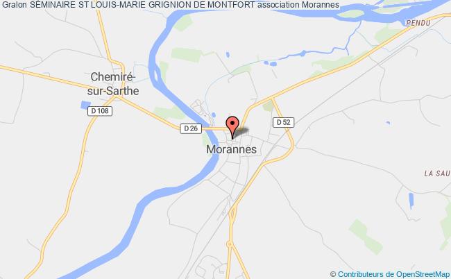 plan association SÉminaire St Louis-marie Grignion De Montfort Morannes-sur-Sarthe-Daumeray