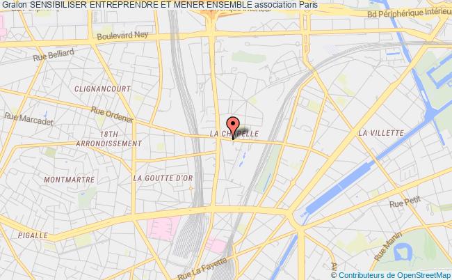 plan association Sensibiliser Entreprendre Et Mener Ensemble Paris