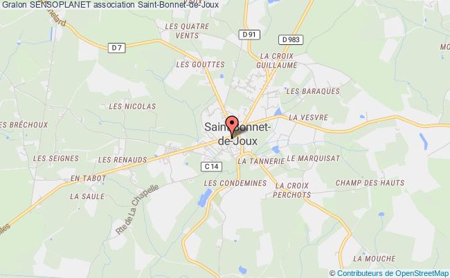 plan association Sensoplanet Saint-Bonnet-de-Joux