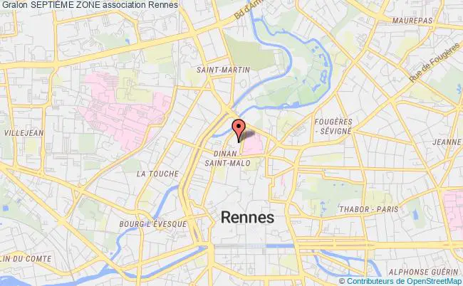 plan association SeptiÈme Zone Rennes