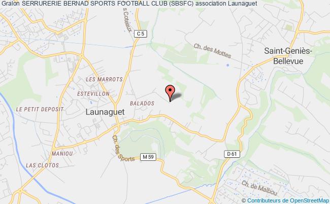 plan association Serrurerie Bernad Sports Football Club (sbsfc) Launaguet