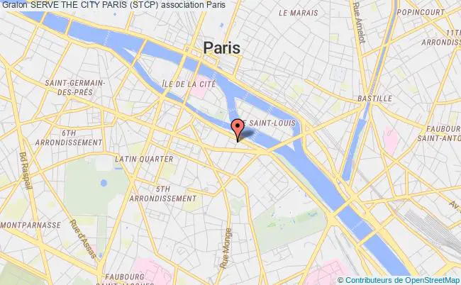 plan association Serve The City Paris (stcp) PARIS