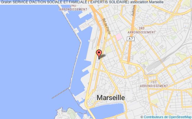 plan association Service D'action Sociale Et Familiale ( Expertis Solidaire) Marseille