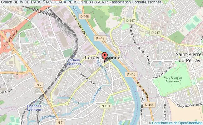 plan association Service D'assistance Aux Personnes ( S.a.a.p. ) Corbeil-Essonnes