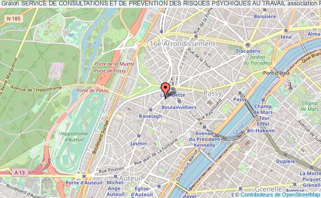 SERVICE DE CONSULTATIONS ET DE PREVENTION DES RISQUES PSYCHIQUES AU TRAVAIL