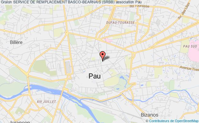 plan association Service De Remplacement Basco-bearnais (srbb) Pau