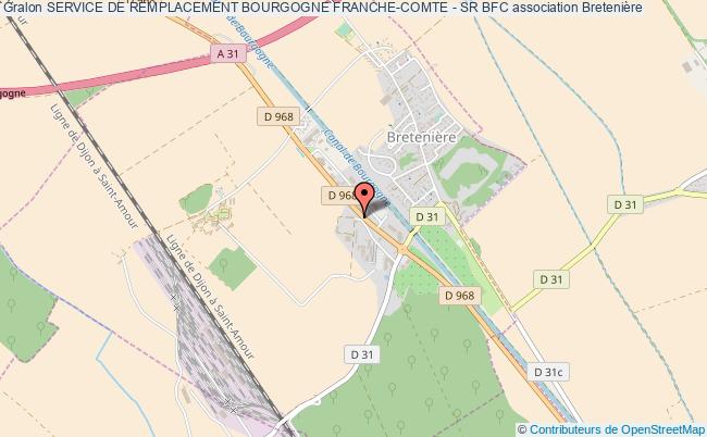plan association Service De Remplacement Bourgogne Franche-comte - Sr Bfc 