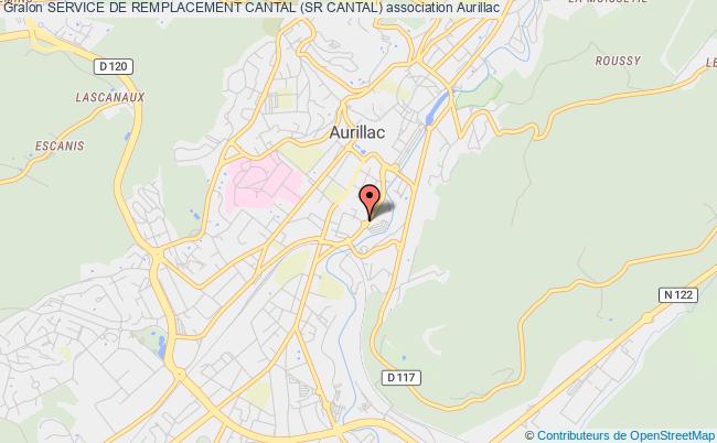 plan association Service De Remplacement Cantal (sr Cantal) Aurillac