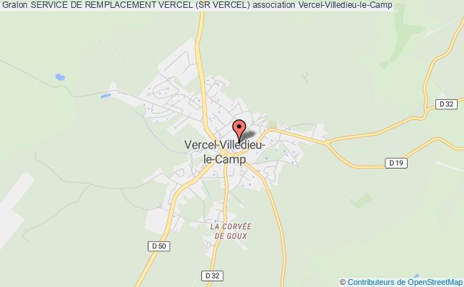 plan association Service De Remplacement Vercel (sr Vercel) Vercel-Villedieu-le-Camp