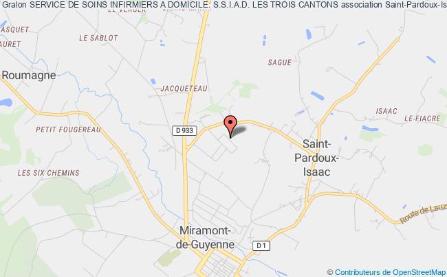 SERVICE DE SOINS INFIRMIERS A DOMICILE: S.S.I.A.D. LES TROIS CANTONS