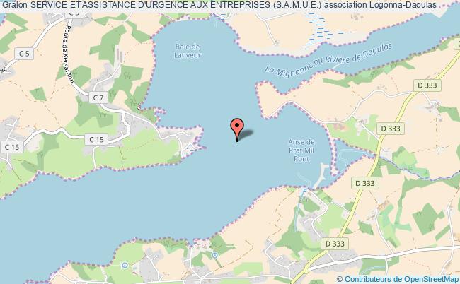 plan association Service Et Assistance D'urgence Aux Entreprises (s.a.m.u.e.) Logonna-Daoulas