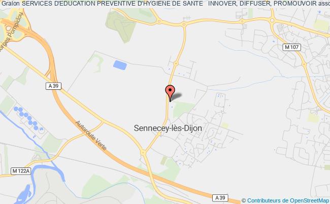 plan association Services D'education Preventive D'hygiene De Sante   Innover, Diffuser, Promouvoir Sennecey-lès-Dijon