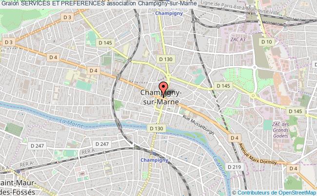 plan association Services Et Preferences Champigny-sur-Marne