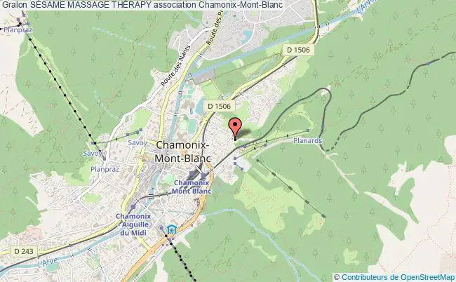 plan association SÉsame Massage ThÉrapy Chamonix-Mont-Blanc