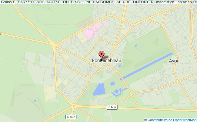 plan association Sesar77300 Soulager-ecouter-soigner-accompagner-reconforter- Fontainebleau