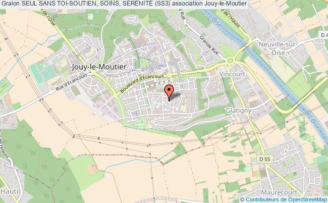 plan association Seul Sans Toi-soutien, Soins, SÉrÉnitÉ (ss3) Jouy-le-Moutier